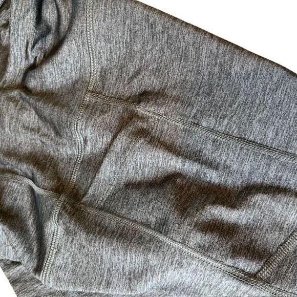 Avia Cropped Leggings with hip pockets Charcoal Space Dye Size Large - Picture 5 of 11